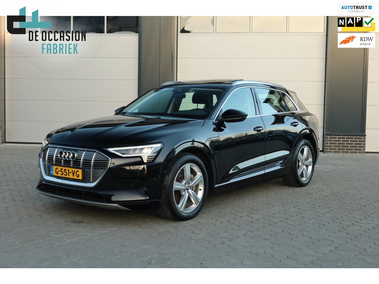 Audi e-tron - e-tron 50 quattro Launch edition plus E-tron 50 quattro Launch edition plus Panodak - AutoWereld.nl