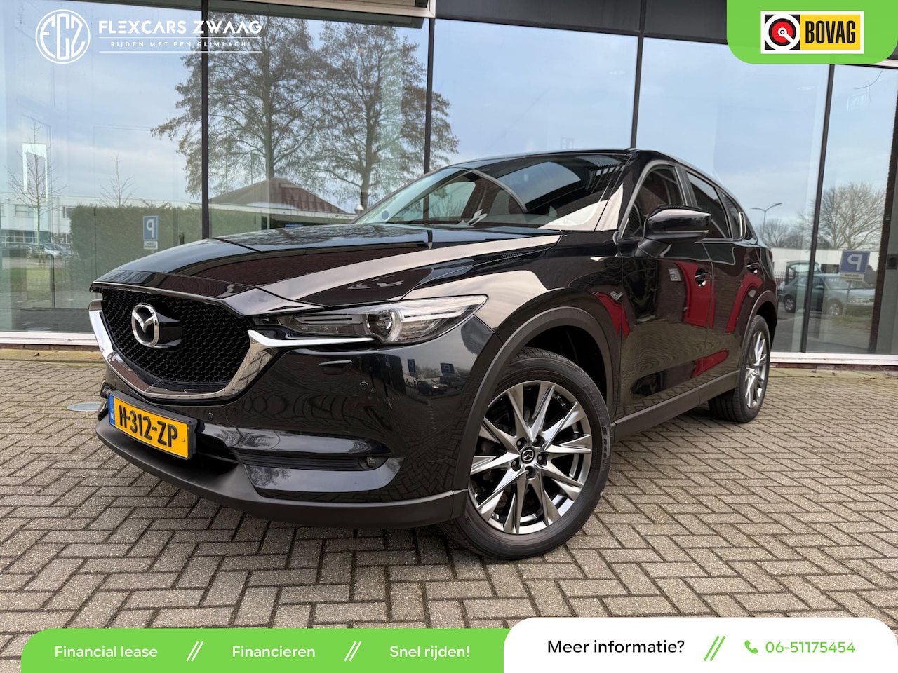 Mazda CX-5 - 2.0 SkyActiv-G 165 Business Comfort - Automaat - Leder - Trekhaak - Navi - Org.NL - AutoWereld.nl
