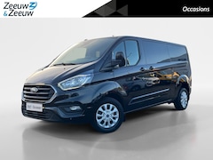 Ford Transit Custom - 300 2.0 TDCI L2H1 Limited DC 130 pk Automaat | 5 persoons dubbele cabine | Trekhaak | Acht