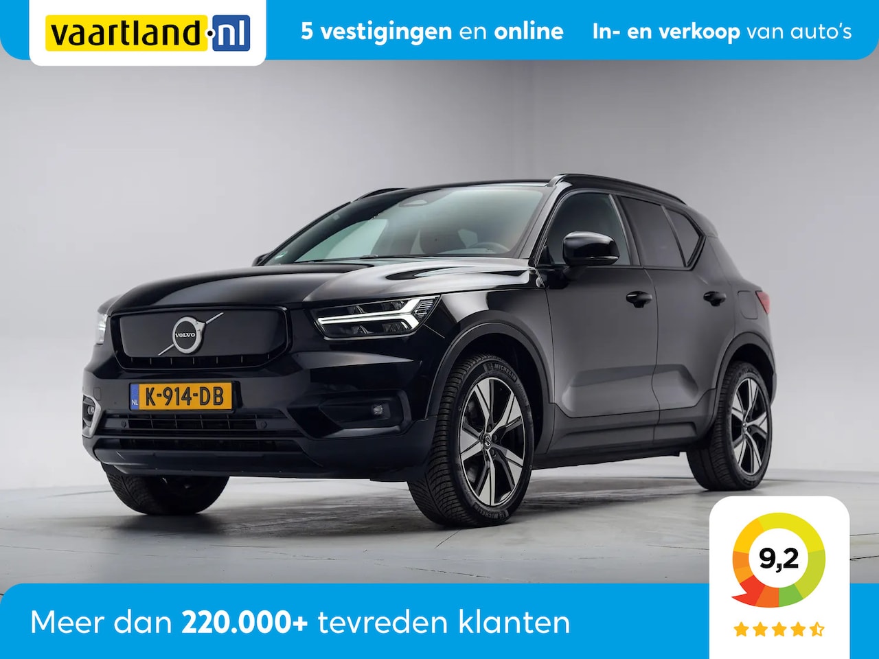 Volvo XC40 - Recharge P8 AWD R-Design 3-Fase [ Adapt.cruise Camera Stoelverwarming ] - AutoWereld.nl