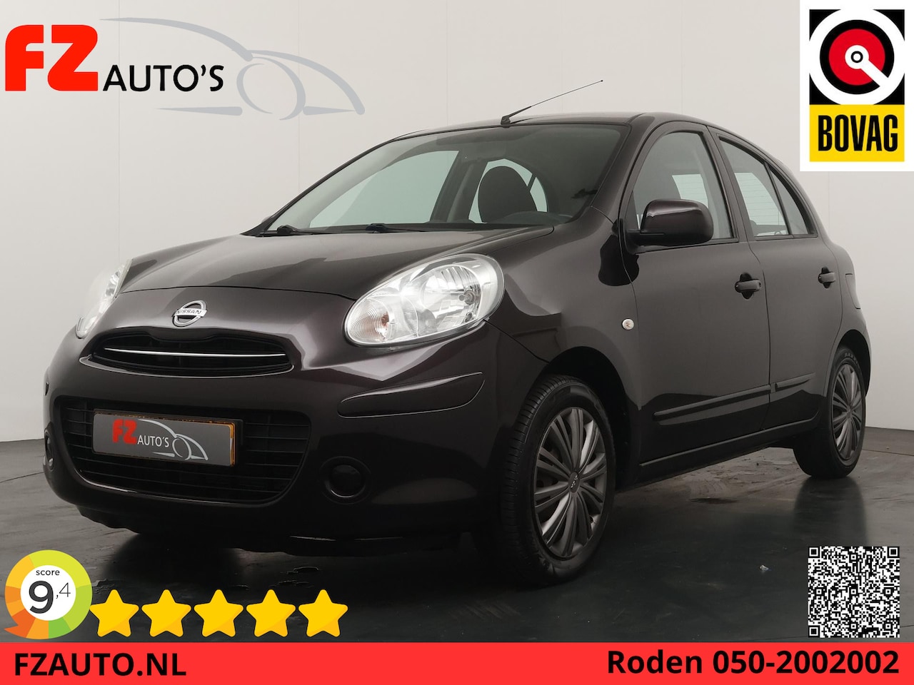 Nissan Micra - 1.2 DIG-S Acenta - Airconditioning - Radio - Multifunctioneel Stuur - AutoWereld.nl