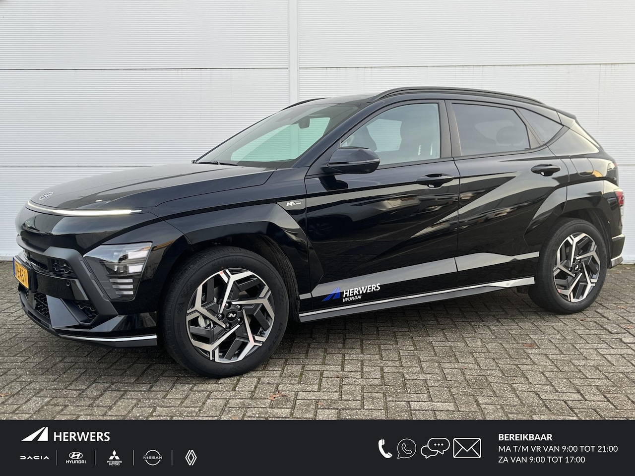 Hyundai Kona - 1.6 GDI HEV N Line Sky / N Line exterieur / Lichtmetalen velgen 5-spaaks 18" / Schuif-/kan - AutoWereld.nl