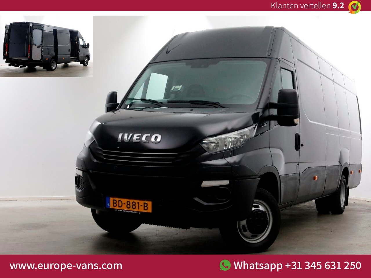 Iveco Daily - 50C18 3.0 180pk E6 HiMatic Automaat L4H2 C Rijbewijs/N2 Luchtvering/Trekhaak 3500kg 03-201 - AutoWereld.nl