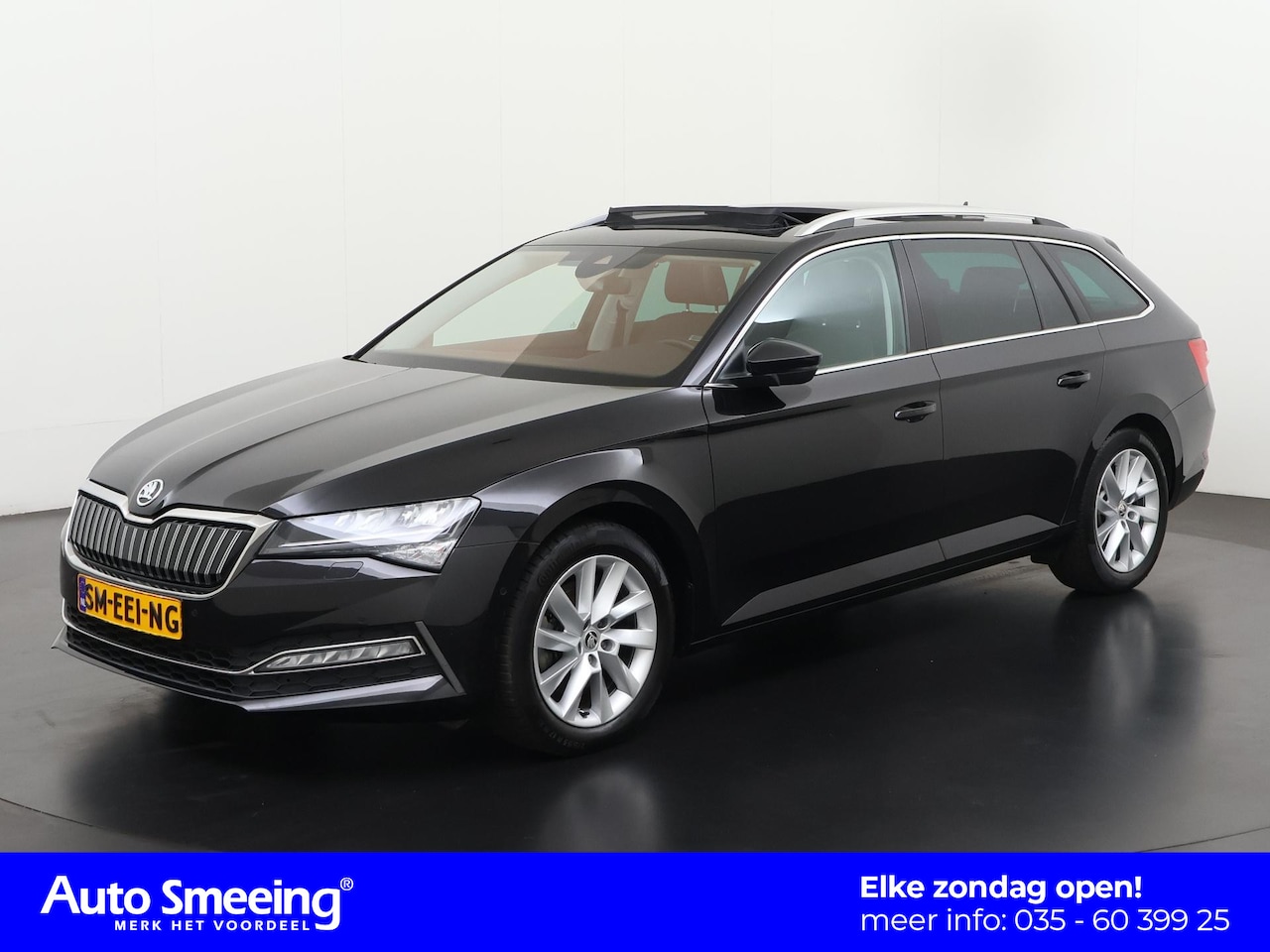 Skoda Superb Combi - 1.4 TSI iV Style Business | Panoramadak | Leder | Memory Stoel | Zondag Open! - AutoWereld.nl