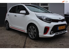 Kia Picanto - 1.2 CVVT GT-Line 5-deurs, navigatie, camera, telefoon, start-stop, lm-velgen, nieuwe apk,