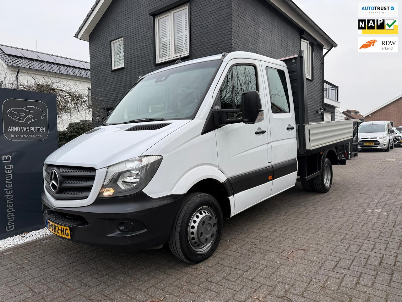 Mercedes-Benz Sprinter - 514 CDI Open laadbak / dubbele cabine - AutoWereld.nl