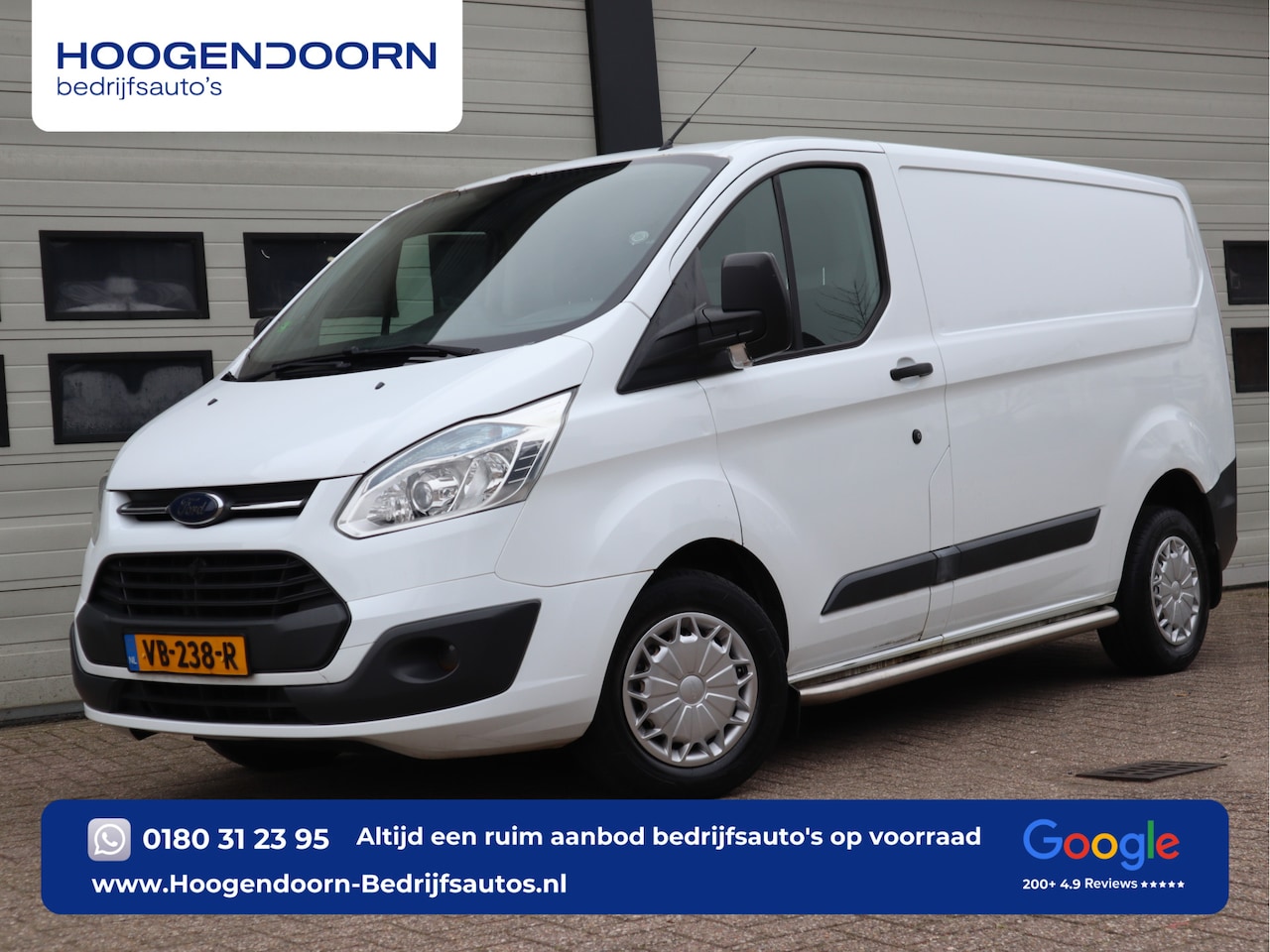 Ford Transit Custom - 2.2 TDCI 101pk - Trekhaak - Cruise - Airco - AutoWereld.nl