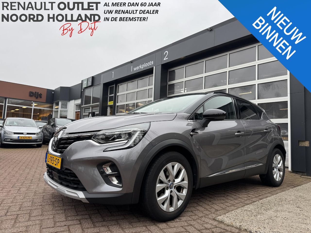 Renault Captur - 1.6 E-Tech Plug-in Hybrid 160 Intens+Trekhaak!! - AutoWereld.nl