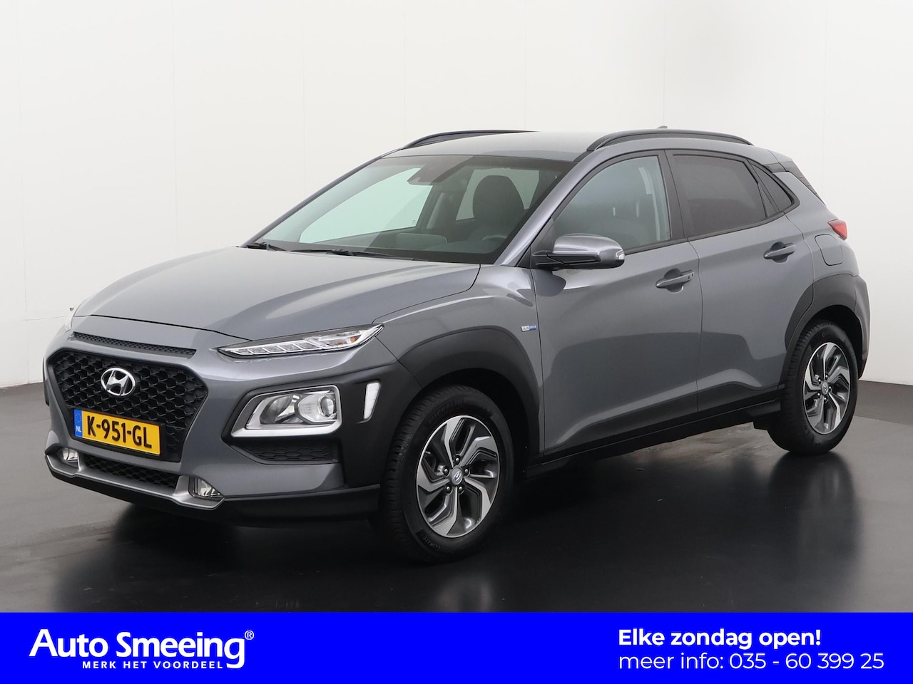 Hyundai Kona - 1.6 GDI HEV Comfort | Trekhaak | KRELL Audio | Camera | Zondag Open! - AutoWereld.nl