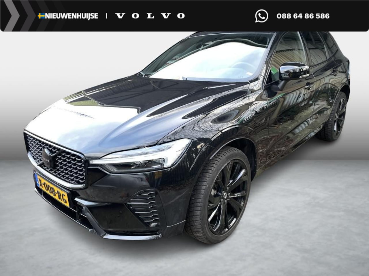 Volvo XC60 - 2.0 T6 Plug-in hybrid AWD Plus Black Edition | Adaptieve Cruise Control | Donker Glas | Pa - AutoWereld.nl