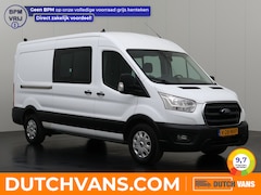 Ford Transit - 2.0TDCi 130PK L3H2 Dubbele Cabine 7-Persoons | Leder | Navigatie | Camera | Trekhaak 2800K