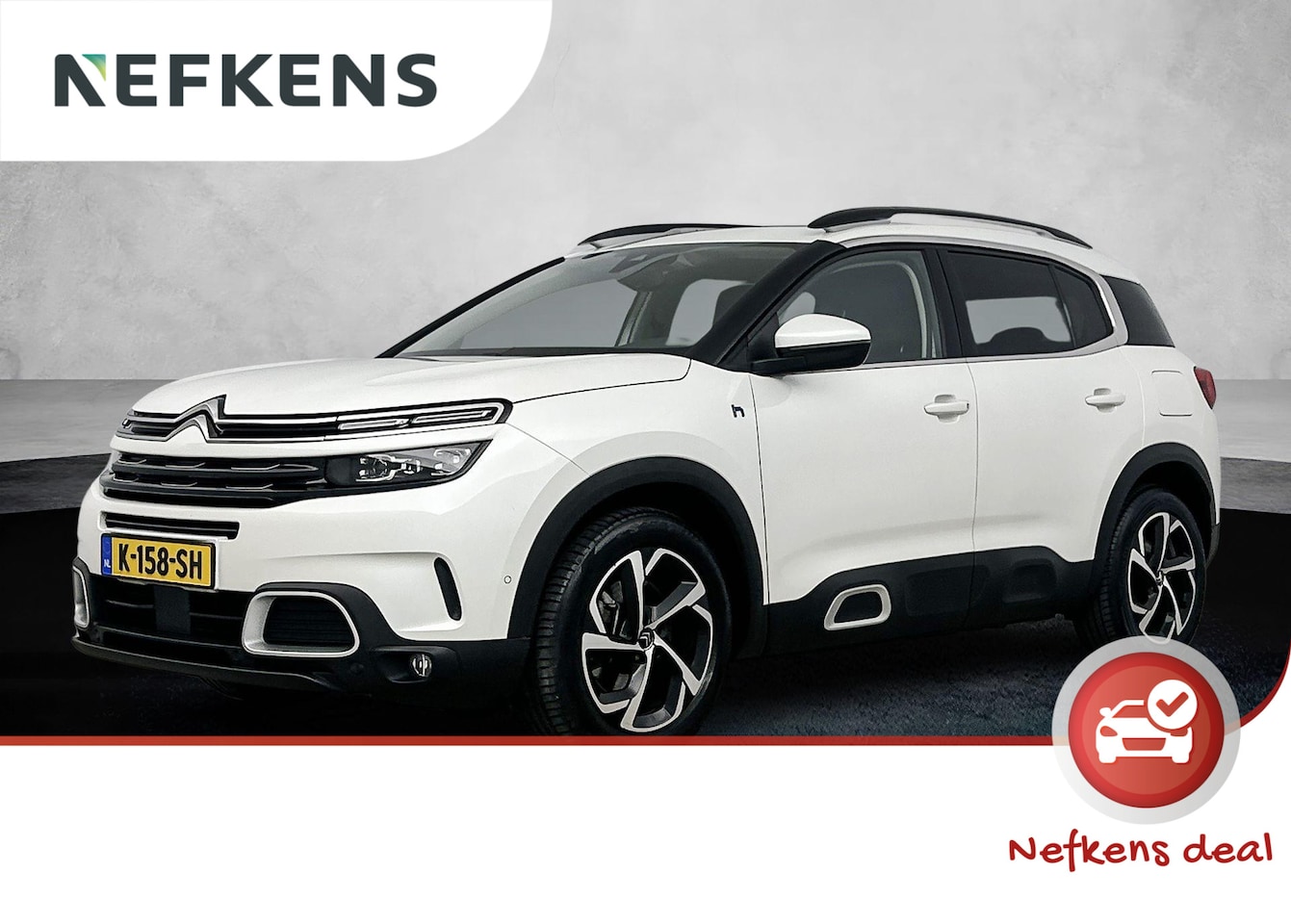 Citroën C5 Aircross - 225 pk Plug-in Hybrid Business Plus | Accu 94% | Glazen dak | Dodehoekdetectie | LEER/Stof - AutoWereld.nl