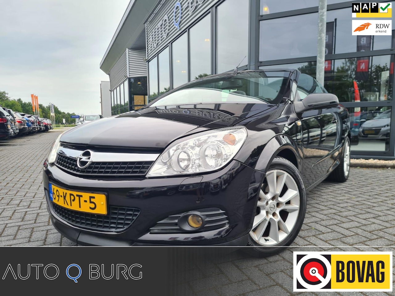 Opel Astra TwinTop - 1.8 Enjoy| Cabrio| Stoelverwarming | Keyless entree| Navigatie | Cruise | Leder | Nette au - AutoWereld.nl