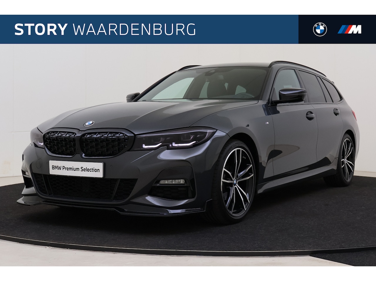 BMW 3-serie Touring - 318i M Sport Automaat / Sportstoelen / M Sportonderstel / LED / Live Cockpit Professional - AutoWereld.nl