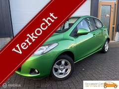 Mazda 2 - 2 1.3 Airco Velgen Navi/Carplay Bluetooth ElektrPakket
