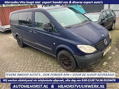 Mercedes-Benz Vito - 111 CDI 320, loopt niet uitsluitend op afspraak via 06-53154478, elke dag van 9:00-21:00