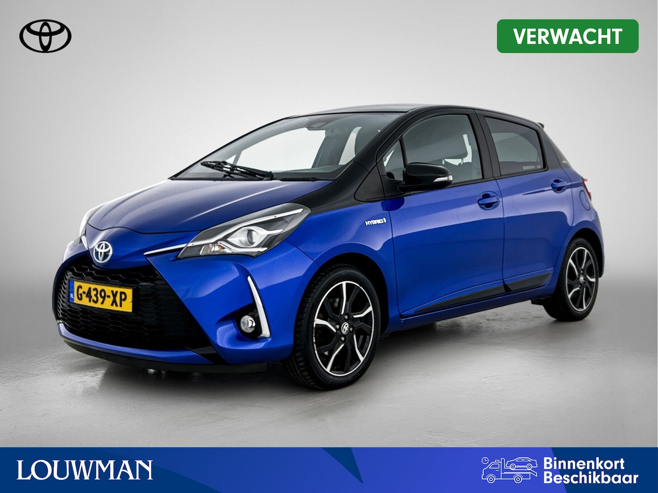Toyota Yaris - 1.5 Hybrid Premium Bi-Tone | Stoelverwarming | Navigatie | Climate Control | Safety Sense - AutoWereld.nl