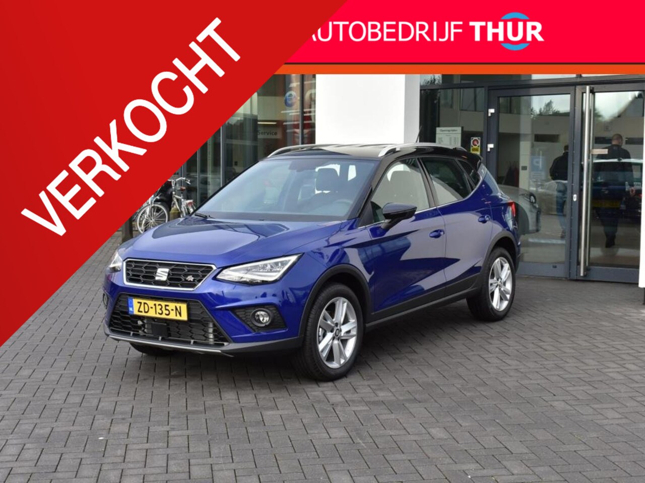 SEAT Arona - 1.0 TSI FR 115PK / 85kW DSG, LED koplampen, navigatie, voorstoelen verwarmbaar, draadloos - AutoWereld.nl