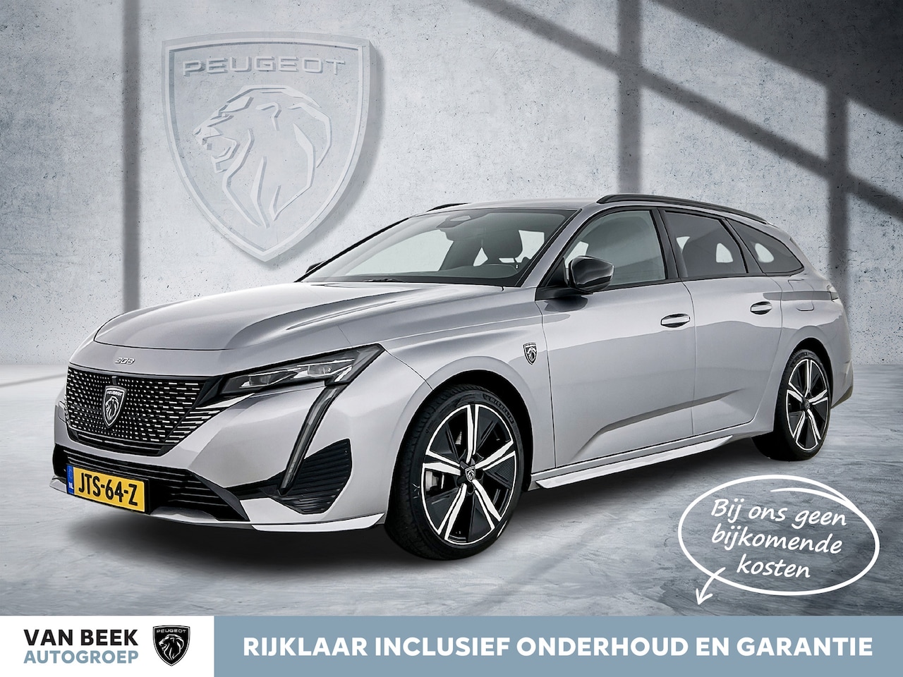 Peugeot 308 SW - Plug-in Hybrid 225PK Active Pack Business | AGR comfort stoelen | 360 Camera | 18" LMV | - AutoWereld.nl