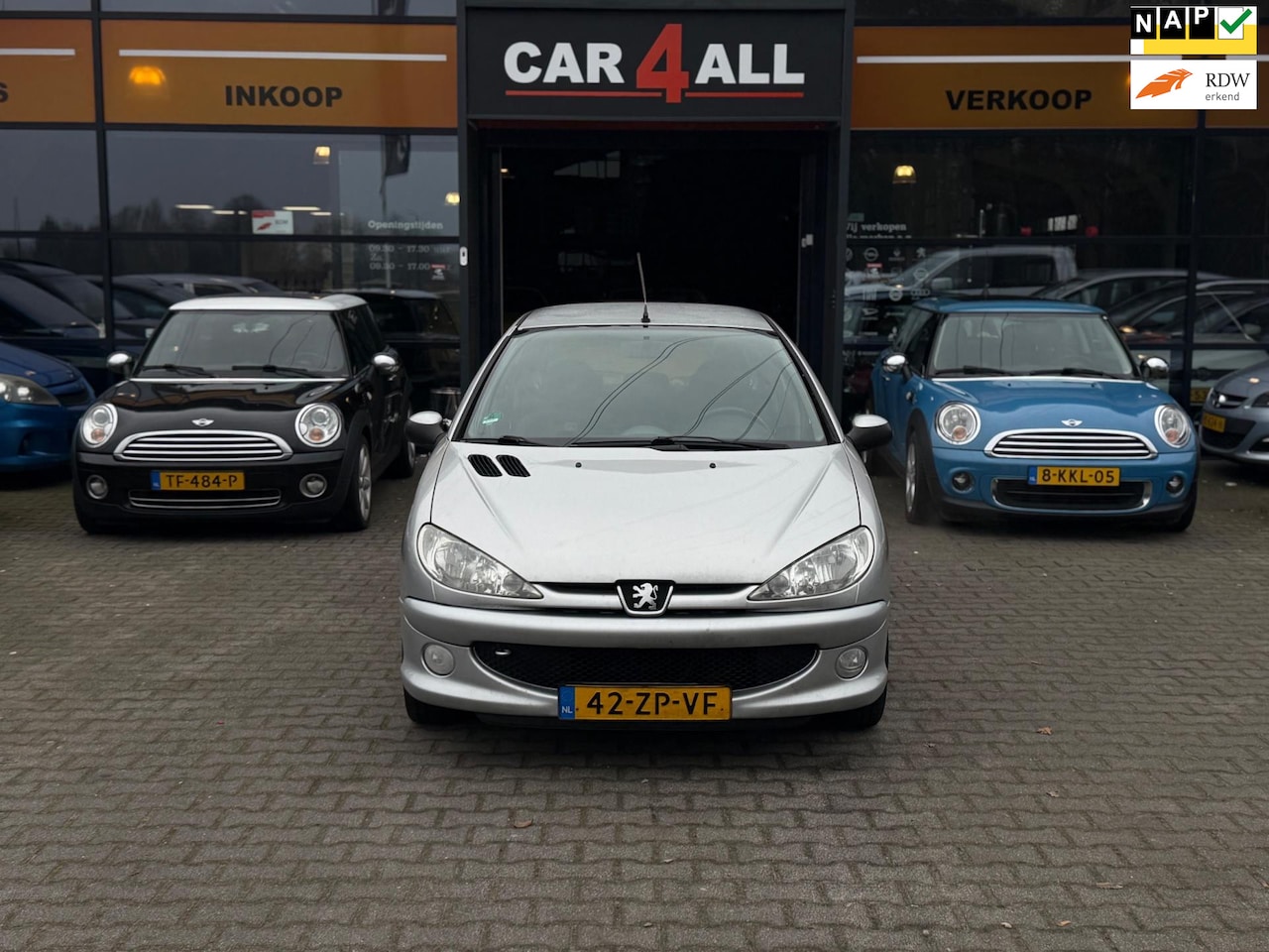 Peugeot 206 - 1.4 Génération CRUISE/AIRCO/5DEURS/NAP/APK 29-4-2026 - AutoWereld.nl