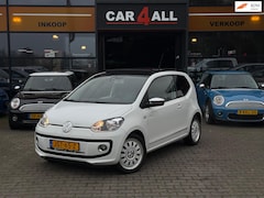 Volkswagen Up! - 1.0 high up BlueMotion PANO/LEDER/NAVI/PDC/CRUISE/AIRCO/LEDERENSTUUR/VELGEN/APK 28-02-2027