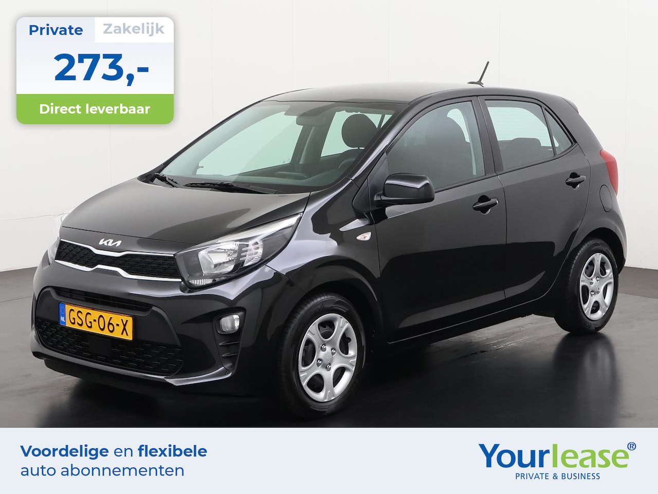 Kia Picanto - 1.0 DPi ComfortLine | All-in 273,- Private Lease | Direct uit voorraad - AutoWereld.nl