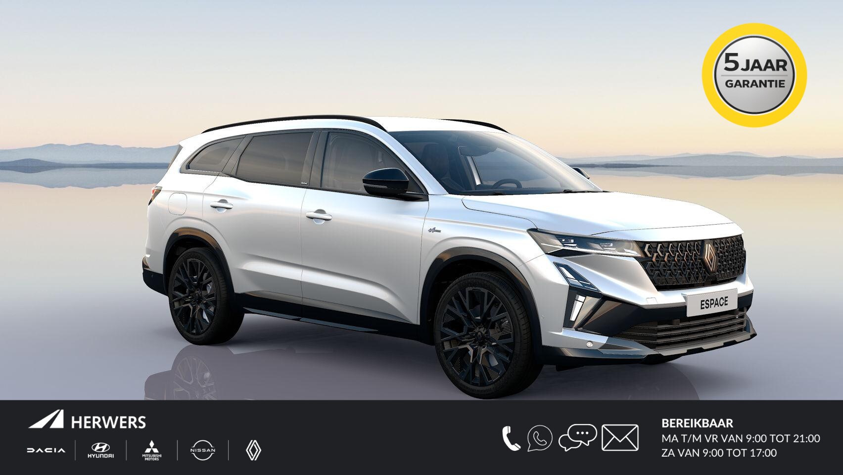 Renault Espace - E-Tech full hybrid 200 esprit Alpine 7p. / Nieuw te bestellen - AutoWereld.nl