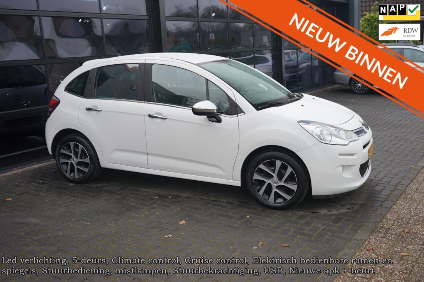 Citroën C3 - 1.0 VTi Collection 1.0 VTi Collection, Clima, CC, Elek pakket - AutoWereld.nl