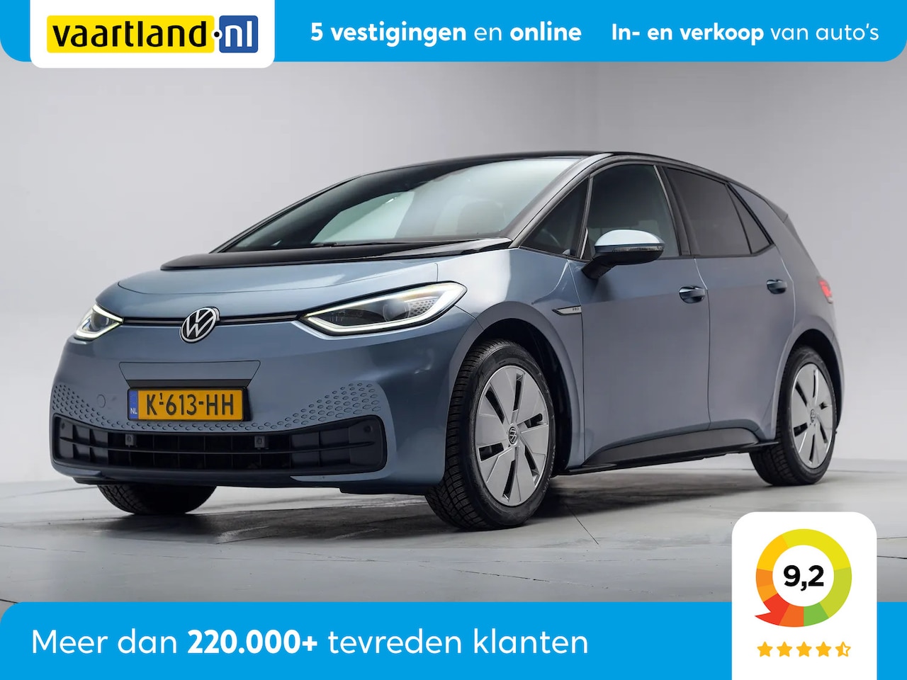 Volkswagen ID.3 - Business 58 kWh [ LED Adapt.cruise Standkachel ] - AutoWereld.nl