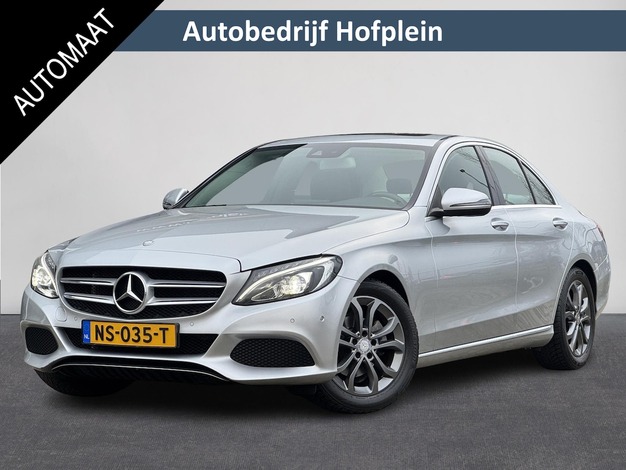 Mercedes-Benz C-klasse - C180 Prestige Automaat | Navigatie | LED Verlichting | Dode Hoek Detectie | Panorama schui - AutoWereld.nl