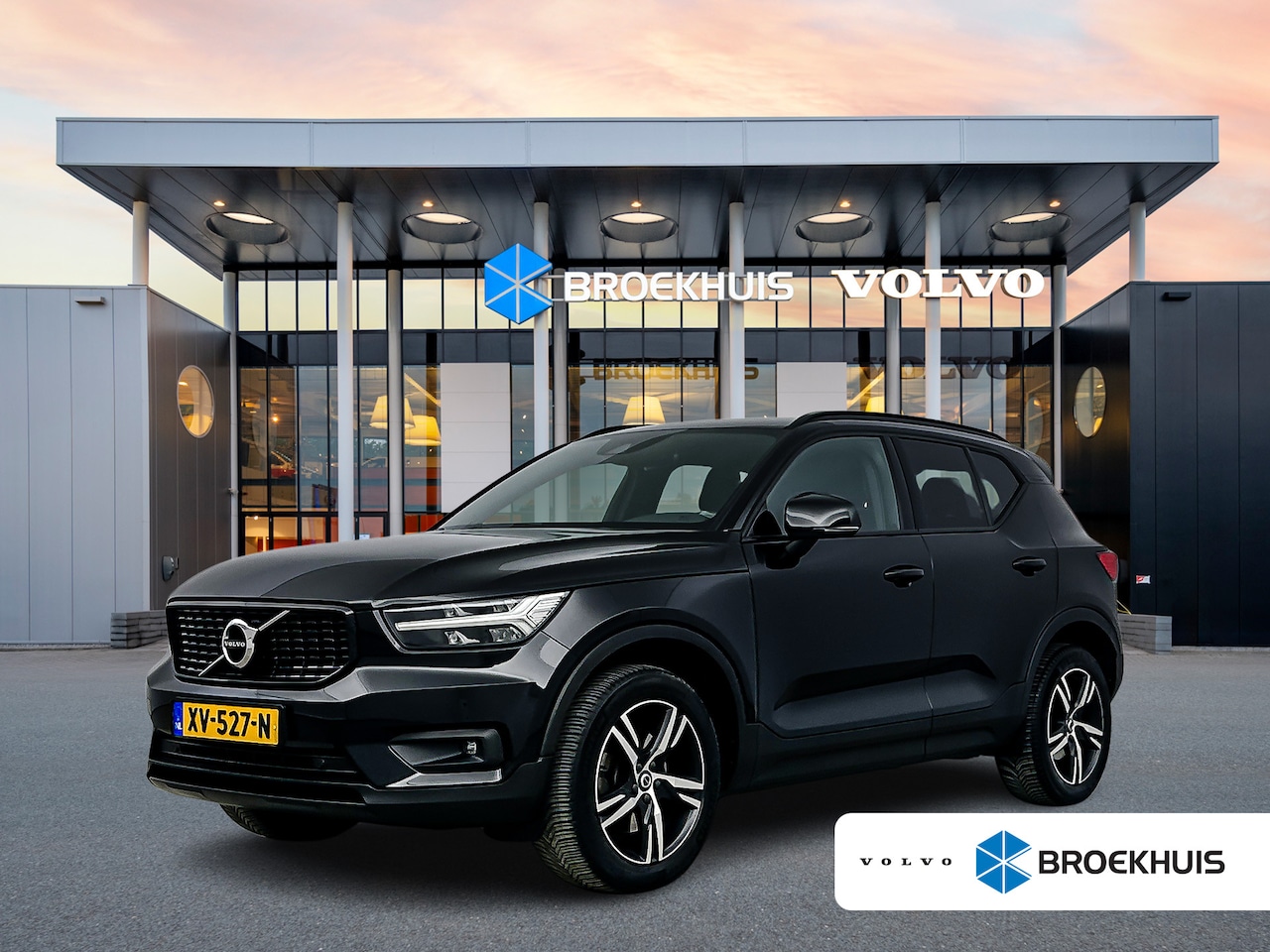 Volvo XC40 - T4 R-Design | 18" | Leder/Nubuck | Trekhaak | Keyless | Parkeerverwarming | Stoel/Stuur/Ac - AutoWereld.nl