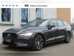 Volvo V60 - T6 Plug-in hybrid AWD Plus Dark | Lederen bekleding | Trekhaak, semi elektrisch inklapbaar