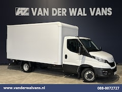 Iveco Daily - 35C16H 157pk Dubbel Lucht Bakwagen 4.35m lang Laadklep Euro6 Airco | Bijrijdersbank