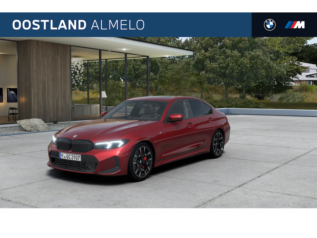 BMW 3-serie - 320i M Sport Automaat / Schuif-kanteldak / Trekhaak / Sportstoelen / Comfort Access / Adap - AutoWereld.nl