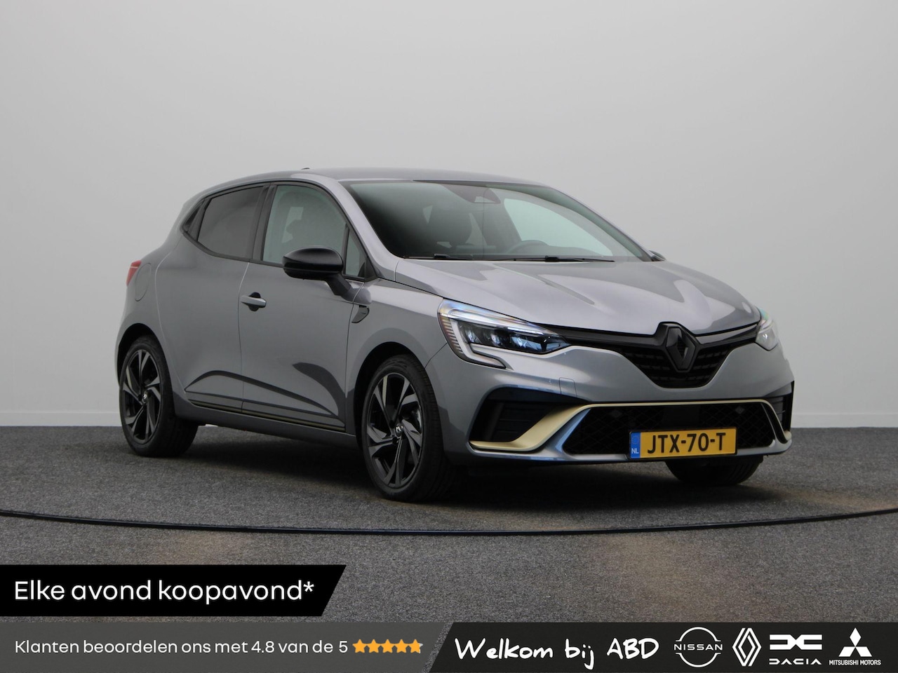 Renault Clio - E-Tech Hybrid 145pk E-Tech Engineered | 17" Lichtemetalen velgen | Climate Control | Parke - AutoWereld.nl