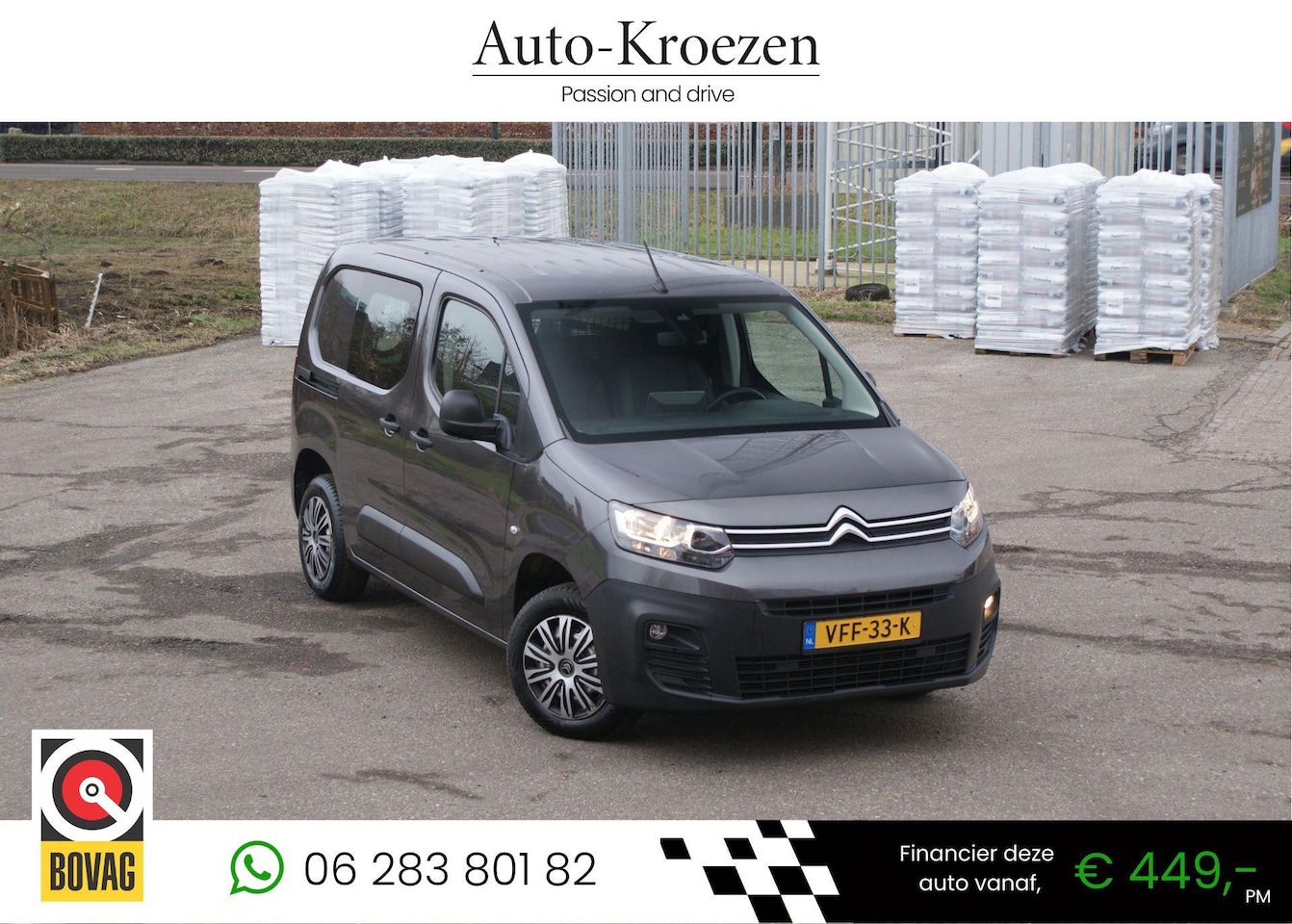 Citroën Berlingo - 1.5 BlueHDI Club | Camera | Schuifdeur | 3 Zits | Trekhaak | - AutoWereld.nl