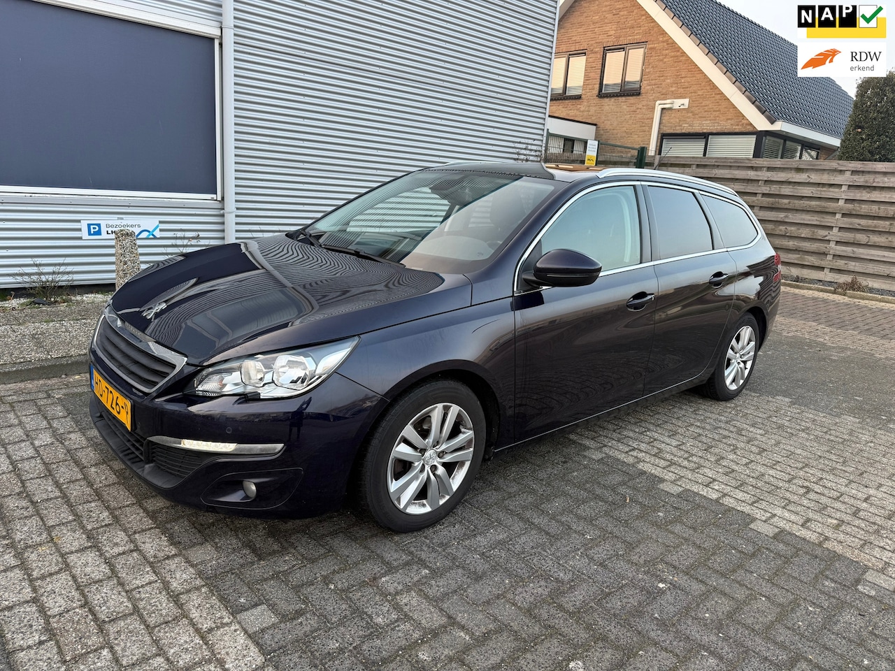 Peugeot 308 SW - 1.6 BlueHDI Blue Lease Executive Pack NAV.+ Clima Bj:2015 NAP! - AutoWereld.nl