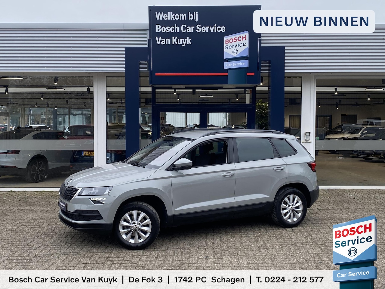 Skoda Karoq - 1.5 TSI ACT Business Edition / Automaat / NL-Auto / Dealer-Onderhouden / 1e-Eigenaar / Sto - AutoWereld.nl
