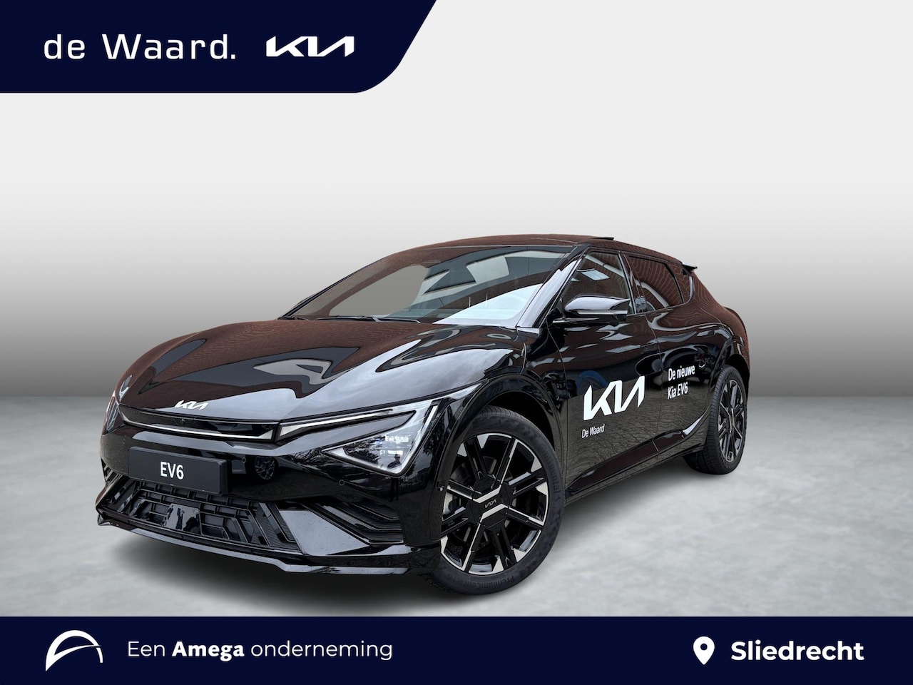 Kia EV6 - GT-Line 84 kWh | €6.690,- korting | Glazen schuif-/kanteldak | Head-up display | Meridian® - AutoWereld.nl