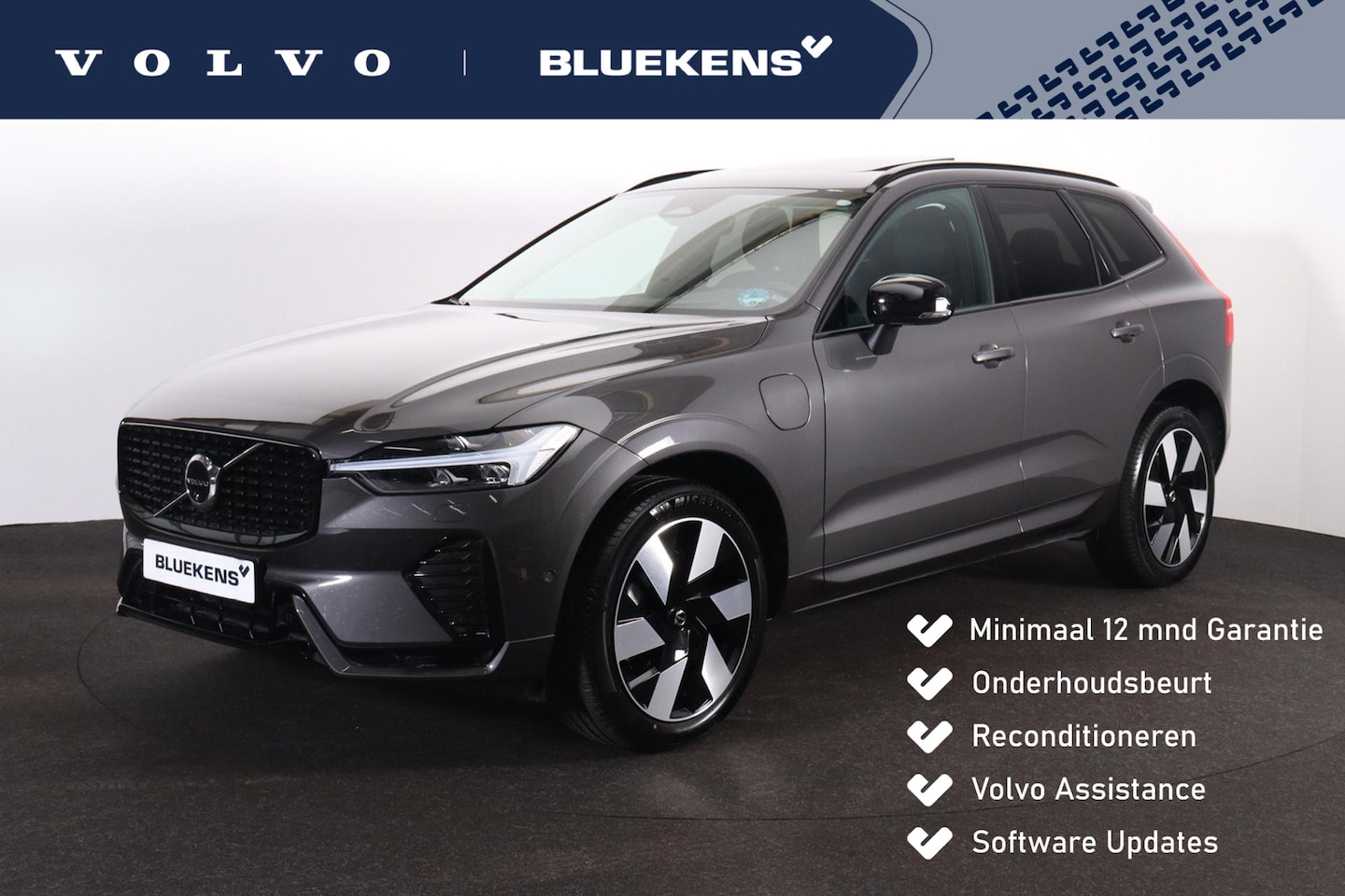 Volvo XC60 - T8 Recharge AWD Plus Dark - Panorama/schuifdak - IntelliSafe Assist & Surround - 360º Came - AutoWereld.nl