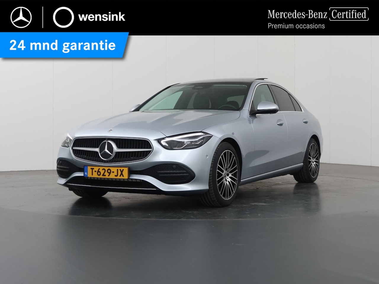 Mercedes-Benz C-klasse - 180 AMG Line | Panoramadak | Trekhaak | 360 graden camera | - AutoWereld.nl