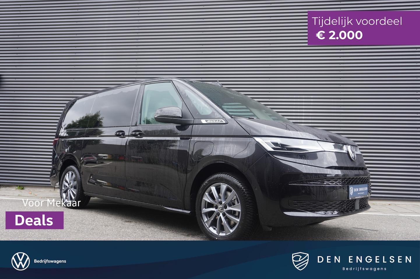 Volkswagen Multivan - 1.5 eHybrid L2 Bulli Edition 4Motion 1.5 eHybrid L2 Bulli Edition 4-Motion, IQ Light koplampen, 7-persoons Vis-a-Vis, Navigatie - AutoWereld.nl