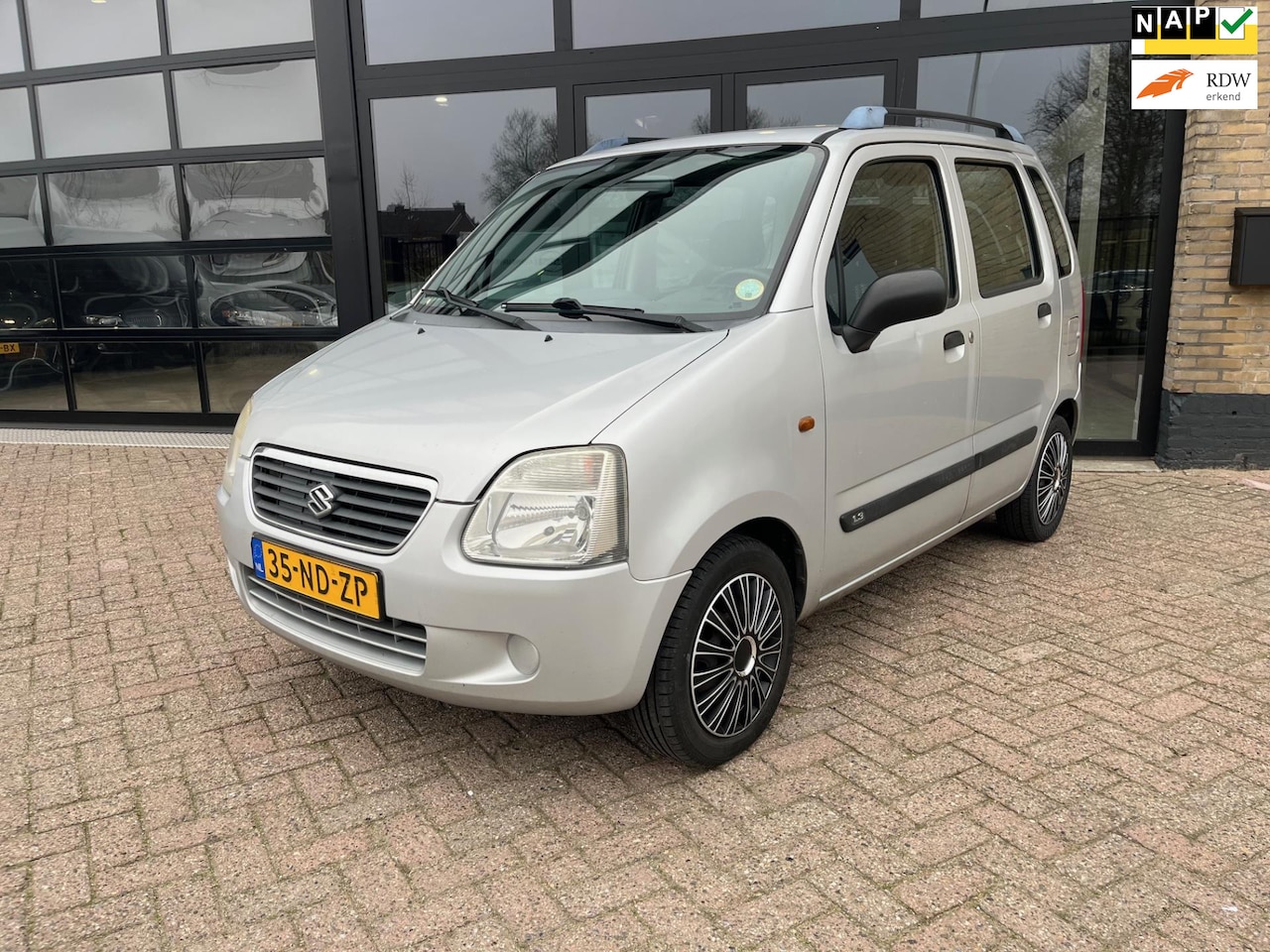 Suzuki Wagon R+ - 1.3 GLS 1.3 GLS , Airco , Hoge instap, Zuinig - AutoWereld.nl