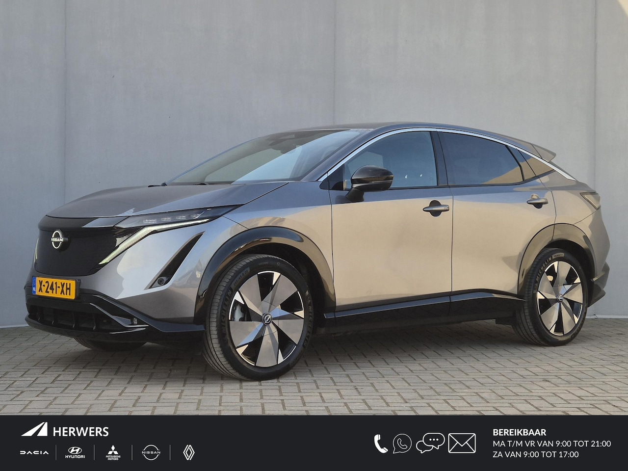 Nissan Ariya - Advance 66 kWh Automaat / Accu SOH 99% / Fabrieksgarantie tot 02-2027 / CCS snelladen / El - AutoWereld.nl