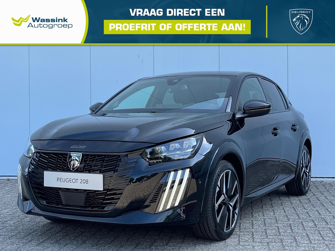 Peugeot 208 - 1.2 Hybrid 110 e-DCS6 GT | Navigatie | Alcantara | 360 Camera | Adaptive cruise | 8 jaar g - AutoWereld.nl