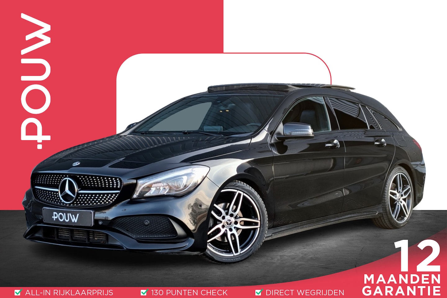 Mercedes-Benz CLA-klasse Shooting Brake - 180 122pk AUT | Panoramadak | Trekhaak | Camera - AutoWereld.nl