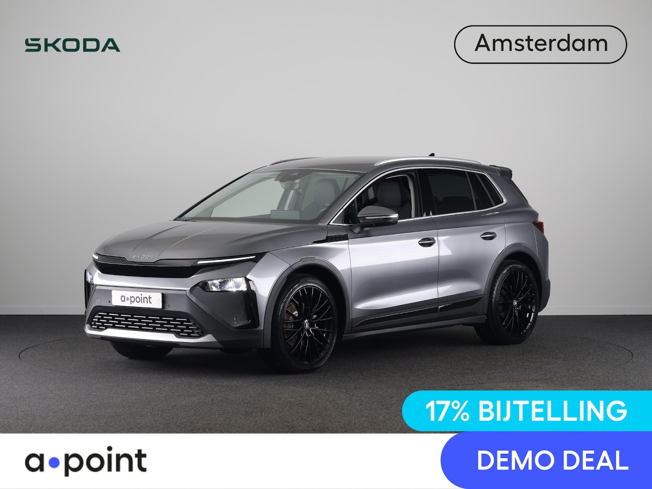 Skoda Elroq - 60 Business Edition - Tour 204pk | Black pakket | 21 inch | Trekhaak - AutoWereld.nl