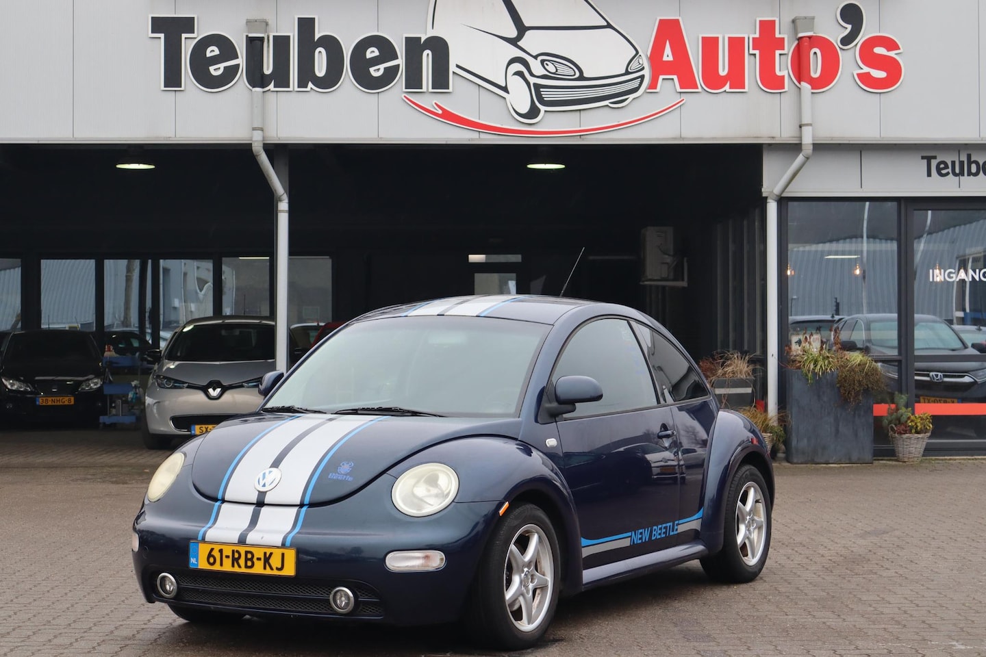 Volkswagen New Beetle - 2.0 Highline Airco, Stoelverwarming, Radio cd speler - AutoWereld.nl