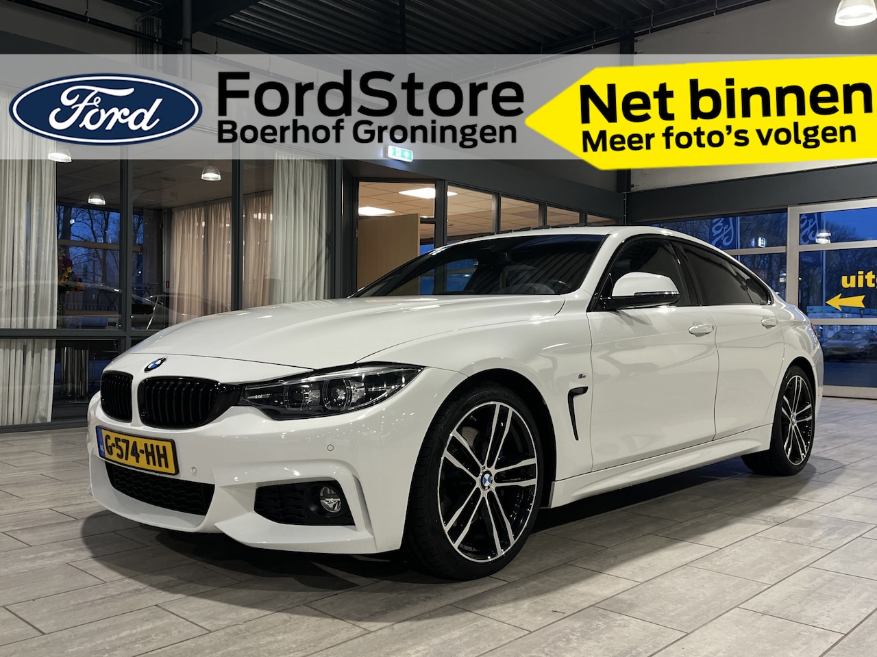 BMW 4-serie Gran Coupé - 420i High Executive Edition | Schuifdak | El. a. klep | Leder | Stoelverw. | 19" | Sportst - AutoWereld.nl
