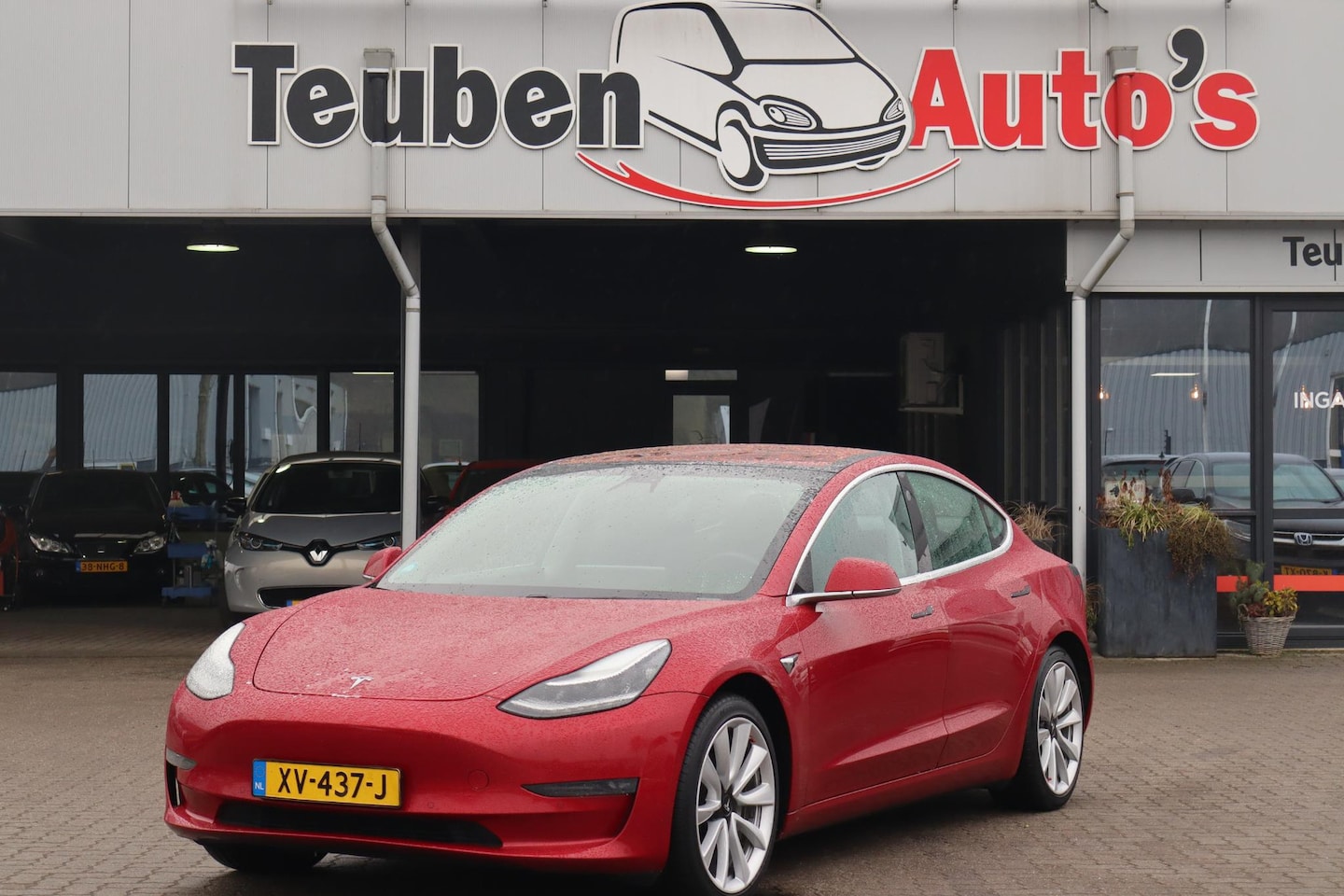 Tesla Model 3 - Long Range RWD Long Range AWD 75 kWh SOH 87,7%, Autopilot computer 3.0, Cruise control, Stoelverwarming, - AutoWereld.nl